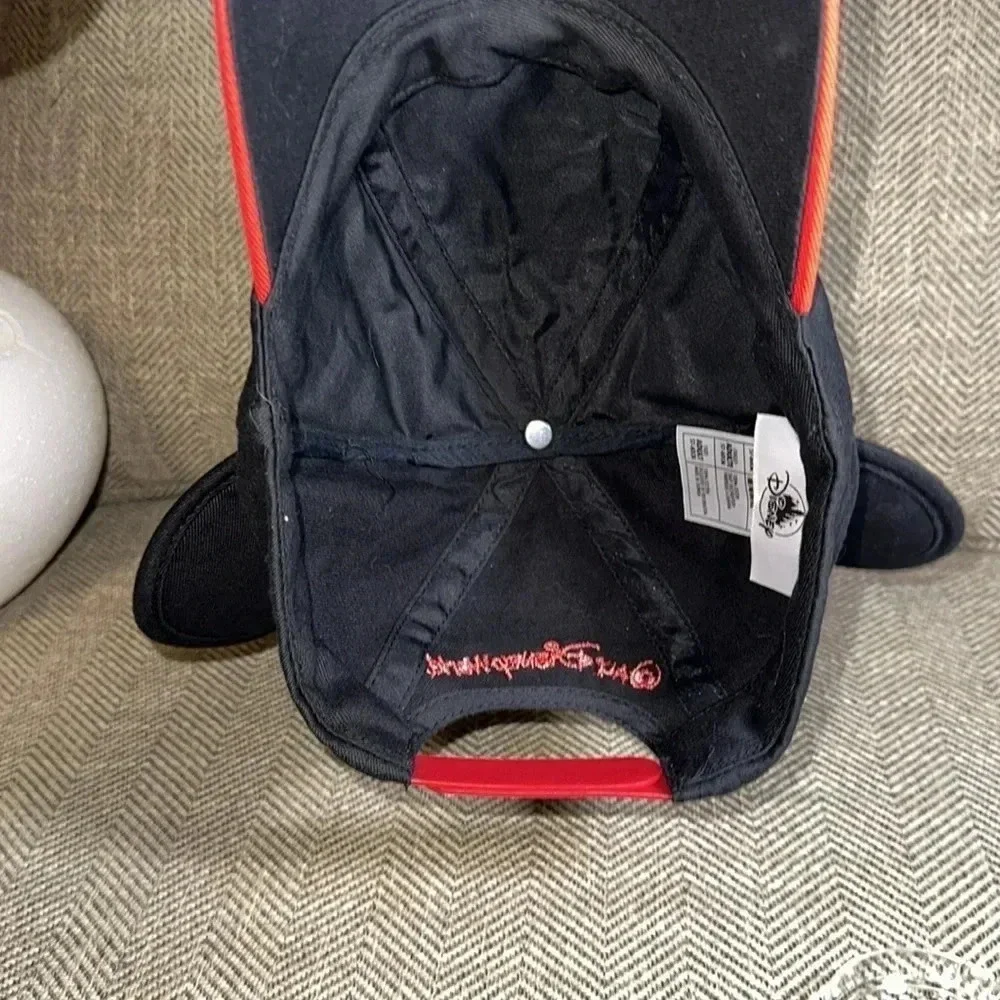 DISNEY WALT DISNEY WORLD PARKS MICKEY MOUSE BALLCAP HAT WITH MICKEY EARS EUC - Picture 12 of 13